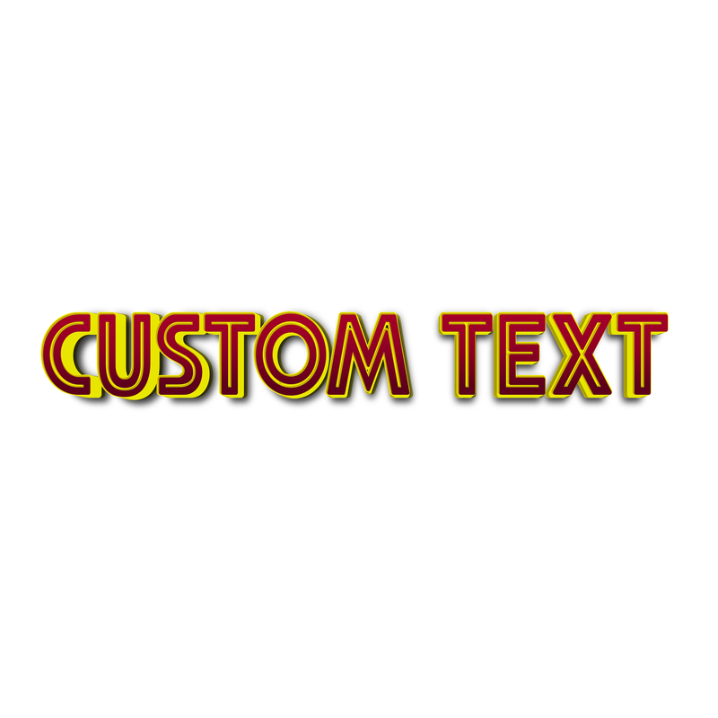 Casino Text Style | Create Your Own - Custom text shirts, totes, bags and accessories