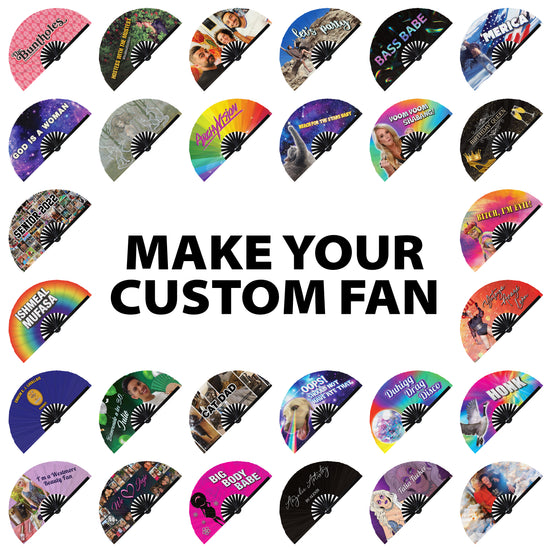 National Flags Europe Bamboo Hand Fan