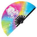 Dog Cute Shiba Boba Tea Kawaii Bamboo Hand Fan