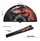 Dinosaur T-Rex Bamboo Hand Fan