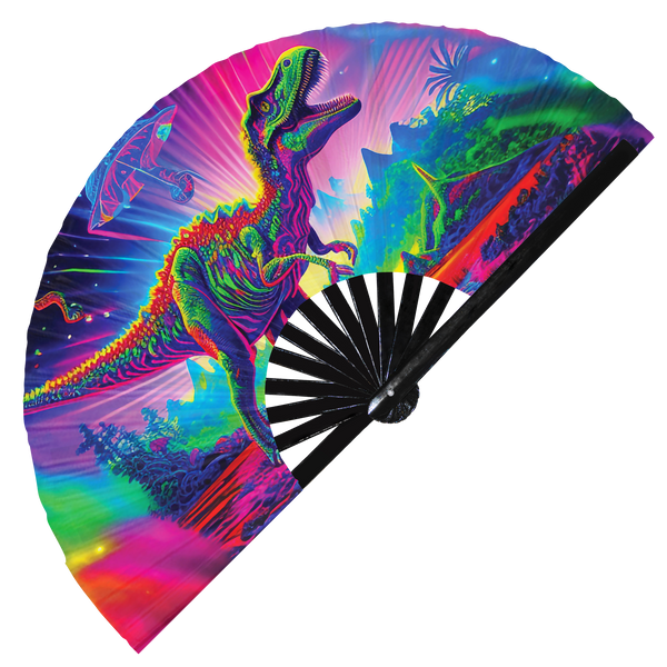 Mini Fan Xenosaurus Fluorescent hand fans