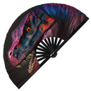 Dinosaur T-Rex Bamboo Hand Fan