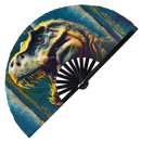 Dinosaur T-Rex Bamboo Hand Fan