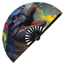 Dinosaur T-Rex Bamboo Hand Fan