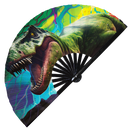 Dinosaur T-Rex Bamboo Hand Fan