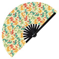 Cute Dragon Pattern Bamboo Hand Fan