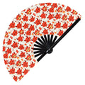 Cute Devil Pattern Bamboo Hand Fan