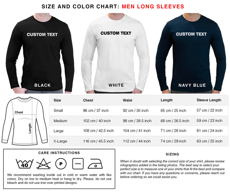 Custom Text Super Soft Unisex Shirt | Short Sleeves | Long Sleeves For Men and Women