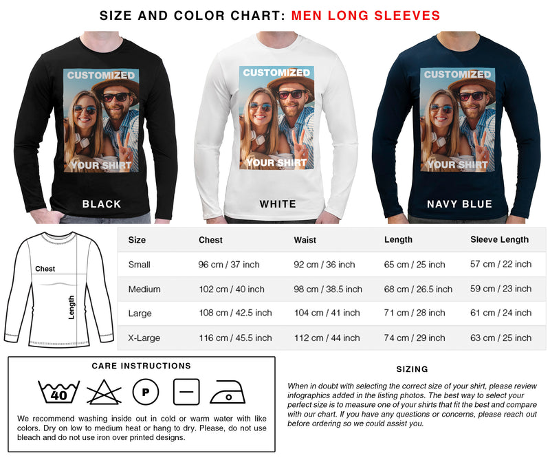 Custom Image Unisex Shirt | Short Sleeves | Long Sleeves For Men and Women