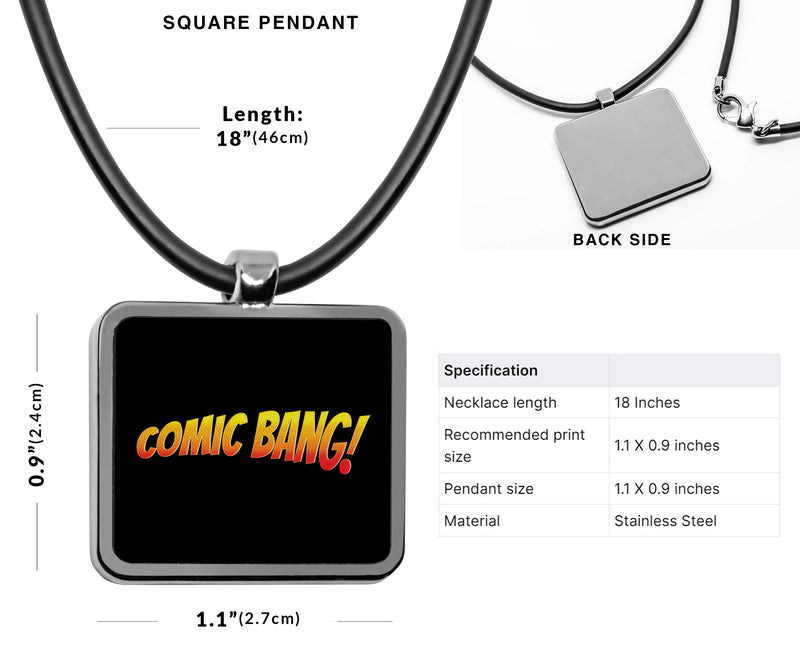 Comic Bang Text Style | Create Your Own - Custom text shirts | Custom text totes, bags and accessories