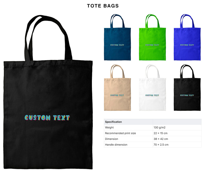 Retro Cartoon Text Style | Create Your Own - Custom text shirts, totes, bags and accessories