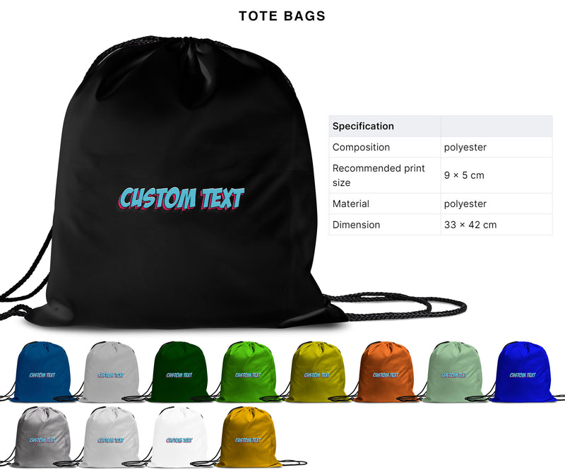 Cyan Hype Text Style | Create Your Own - Custom text shirts, totes, bags and accessories