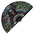 Grim Reaper Bamboo Hand Fan