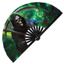 Grim Reaper Bamboo Hand Fan