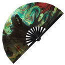Grim Reaper Bamboo Hand Fan