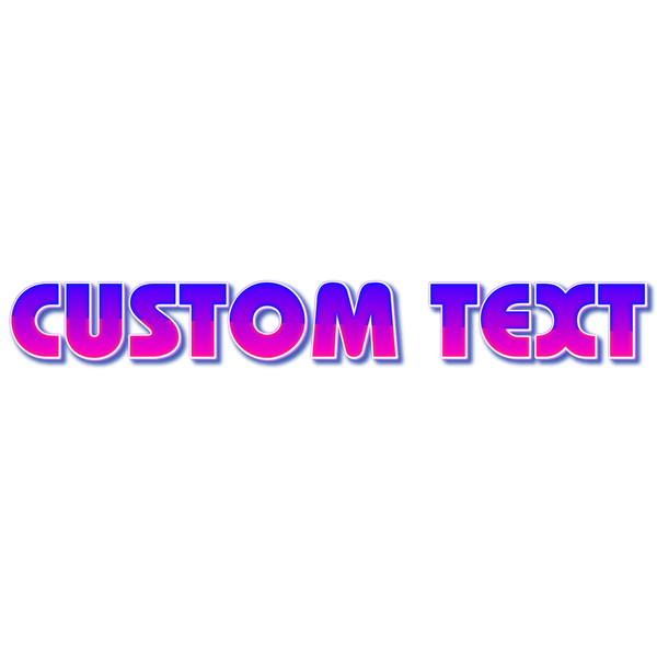 Moody Text Style | Create Your Own - Custom text shirts, totes, bags and accessories