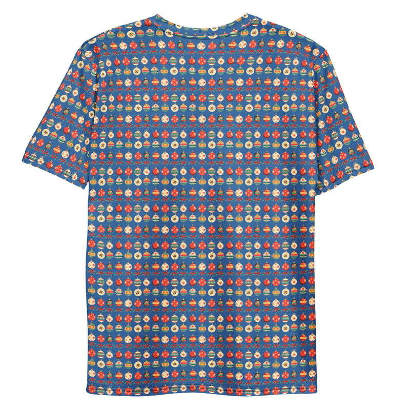 Cute Christmas Balls Pattern 2 Decor - Over-all print t-shirt