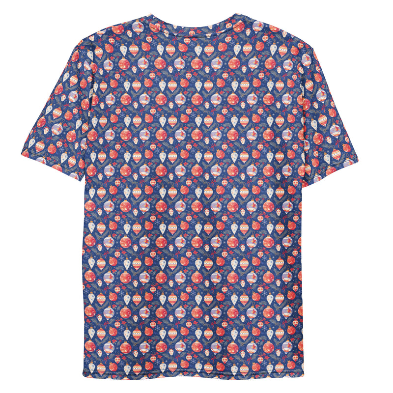 Cute Christmas Balls Pattern 3 - Over-all print t-shirt