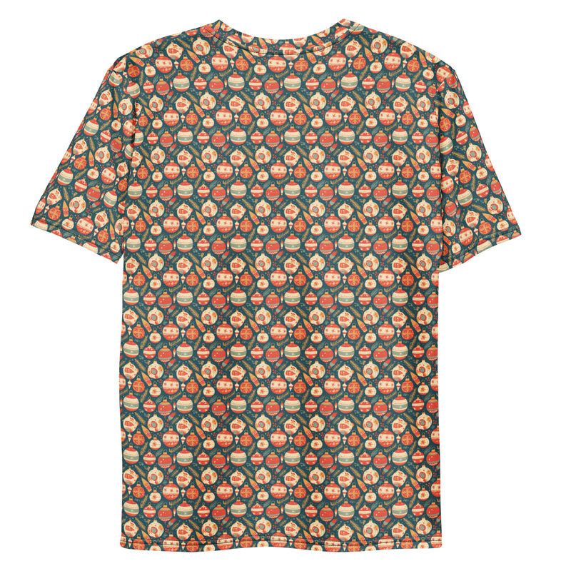 Cute Christmas Balls Pattern 4 - Over-all Print t-shirt