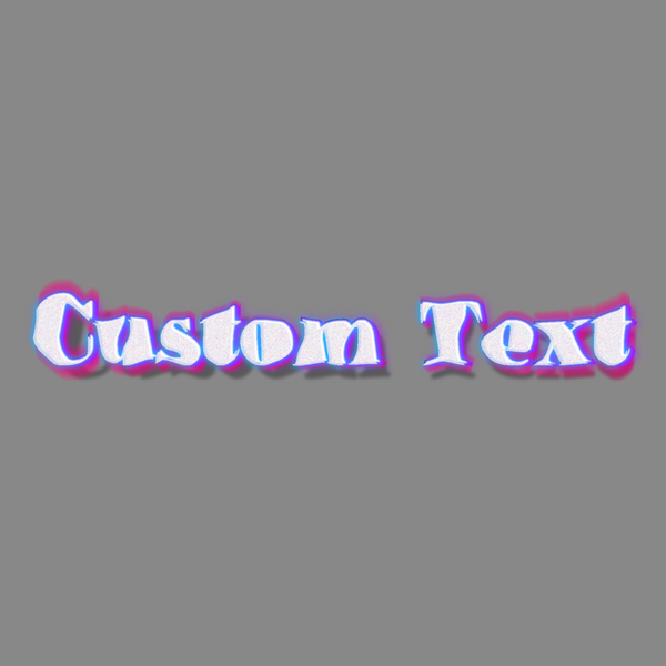 Dreamy Text Style | Create Your Own - Custom text shirts, totes, bags and accessories