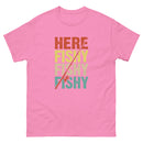 Vintage Here Fishy Fishy Fishy | Unisex short sleeve t-shirt