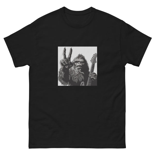 Bigfoot Rock n Roll 2 With Electric Guitar | Unisex classic tee