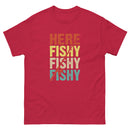 Vintage Here Fishy Fishy Fishy | Unisex short sleeve t-shirt