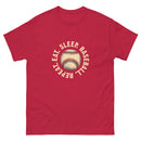 Eat sleep baseball repeat 5 - Unisex classic tee