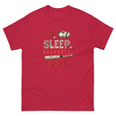 Retro Vintage Eat sleep baseball repeat 9 - Unisex classic tee