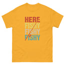 Vintage Here Fishy Fishy Fishy | Unisex short sleeve t-shirt