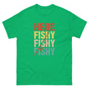 Vintage Here Fishy Fishy Fishy | Unisex short sleeve t-shirt