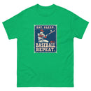 Retro Eat sleep baseball repeat 3 - Unisex classic tee
