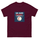 Eat sleep baseball repeat 2 Vintage - Unisex classic tee