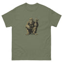 Vintage Bigfoot Peace Sign 4 - Men's classic tee