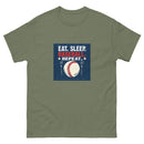 Eat sleep baseball repeat 2 Vintage - Unisex classic tee
