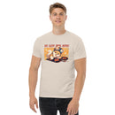 Eat. Sleep. Bark. Repeat Cute Dj Dog | Men's classic tee