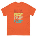 Vintage Here Fishy Fishy Fishy | Unisex short sleeve t-shirt
