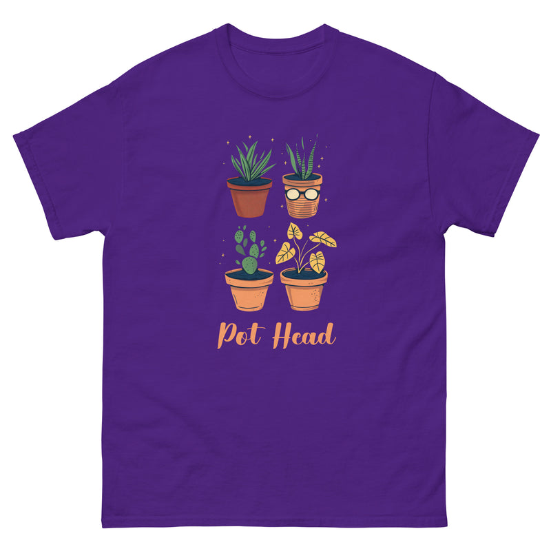 Vintage Pot Head 3 Plant Shirt - Unisex classic tee