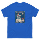 Retro Eat sleep baseball repeat 3 - Unisex classic tee