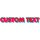 Pop Store Text Style | Create Your Own - Custom text shirts, totes, bags and accessories