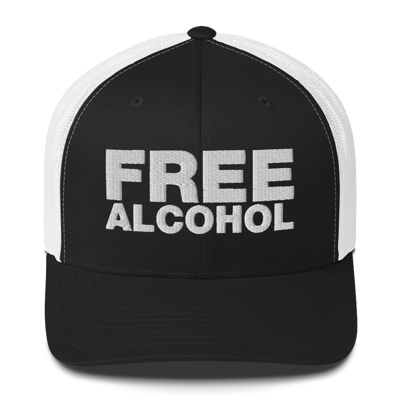 Free alcohol - Trucker Cap