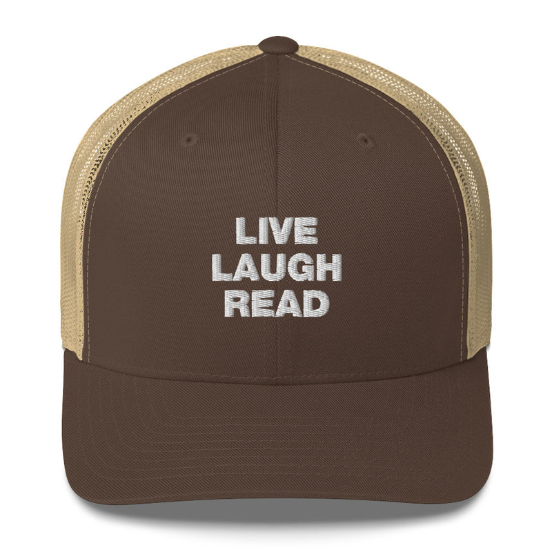 Live Laugh Read - Trucker Cap