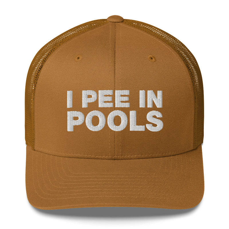 I Pee In Pools - Trucker Cap