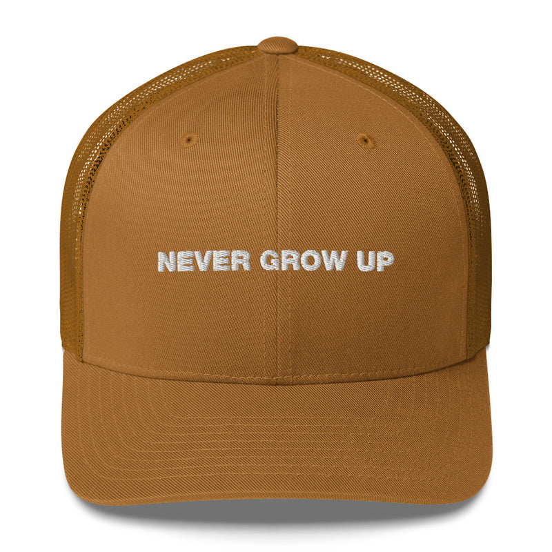 Never Grow Up - Trucker Cap