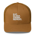 Eat Sleep Anime Repeat. - Trucker Cap