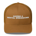 Having A Mental Breakdown - Trucker Cap