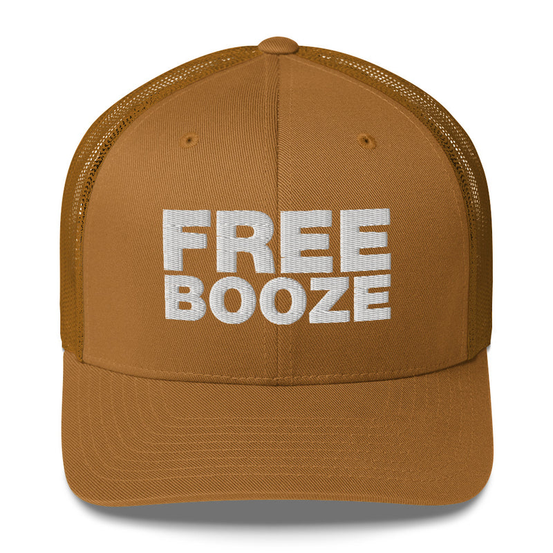 Free booze - Trucker Cap