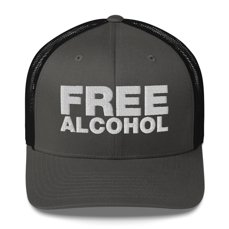 Free alcohol - Trucker Cap