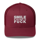 Smile If You Want To Fuck - Trucker Cap