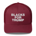 Blacks For Trump - Trucker Cap